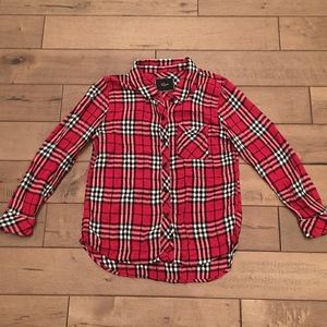 🔥🏕Rails brand plaid flannel size xs